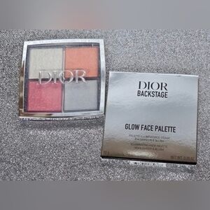 Dior Backstage Glow Face Palette - Radiant Pink and Orange